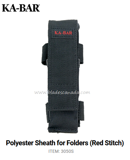 Ka-Bar Polyester Sheath for 5" Folding Knives, Ka3050S